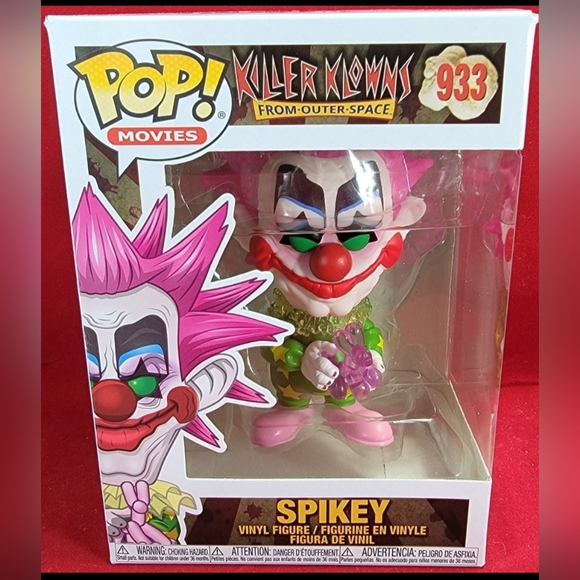 Spikey from Killer klowns funko # 933 (nib) with pop protector - Picture 2 of 7